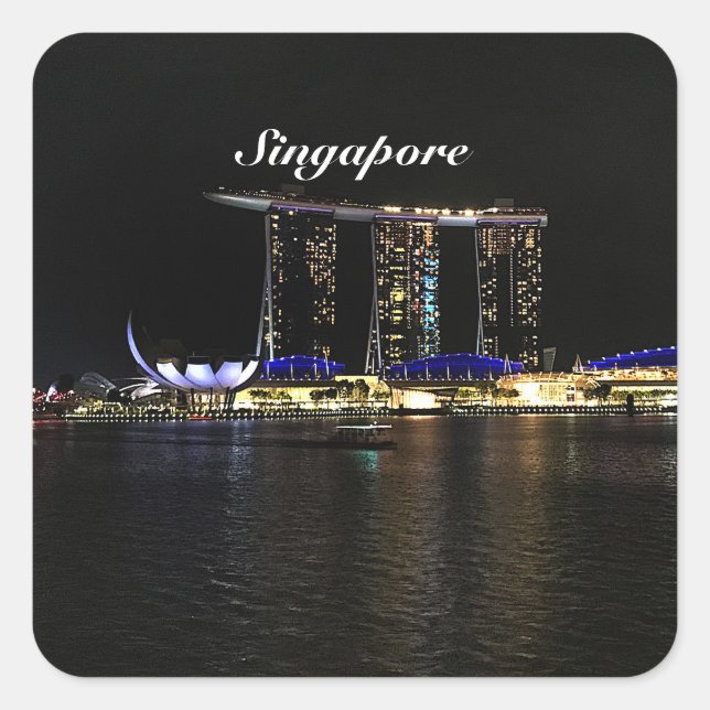 Singapore Marina Bay Sands #1 Stickers (Front)