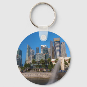 Singapore- Merlion Park Key Ring