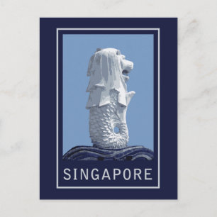 Singapore Merlion Postcard