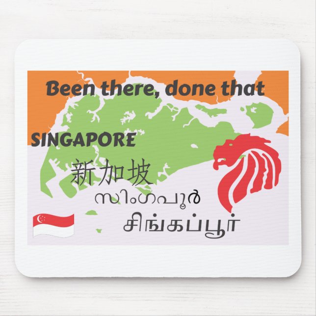 Singapore Mouse Mat (Front)