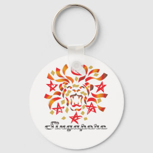 Singapore Patriot (Lion City) Key Ring