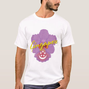 Singapore Patriot Orchid T-Shirt