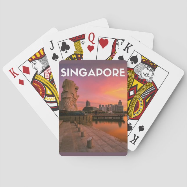 Singapore Playing Cards (Back)