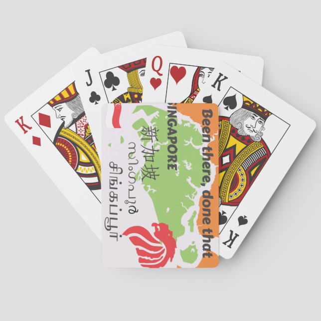 Singapore Playing Cards (Back)