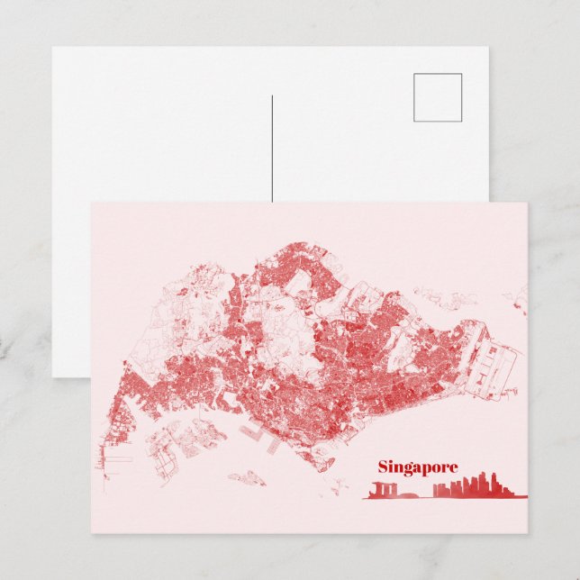 Singapore Postcard (Front/Back)