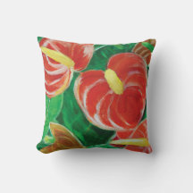 Singapore Red Anthurium Flowers