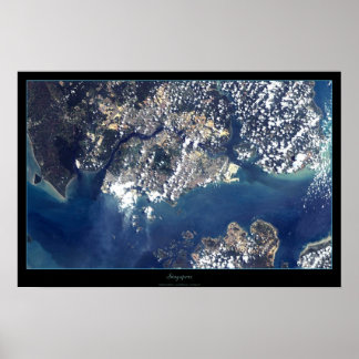 Singapore satellite poster