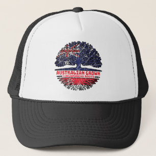 Singapore Singaporean Australian Australia Tree Trucker Hat