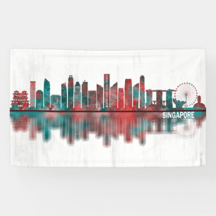 Singapore Skyline Banner