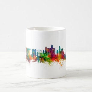 Singapore Skyline Coffee Mug