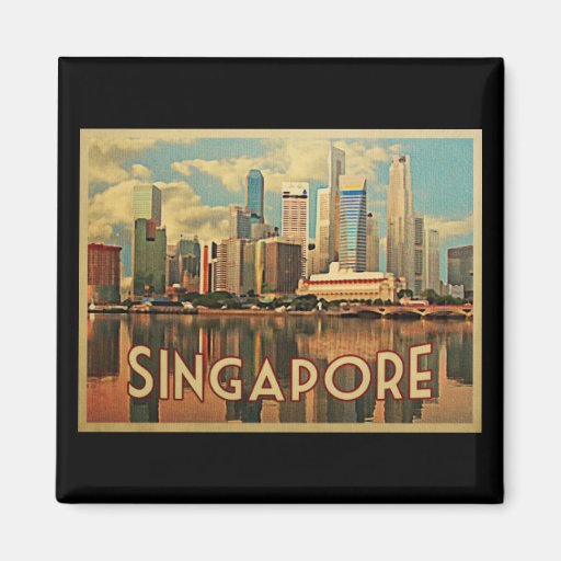 Image of Singapore Skyline Magnet