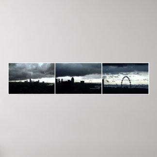 Singapore Skyline No2 Poster