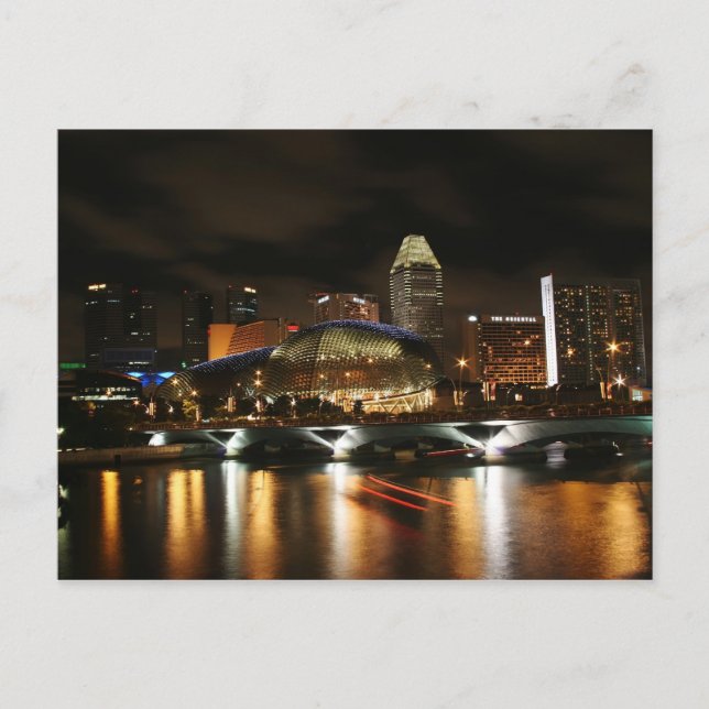 Singapore skyline postcard (Front)