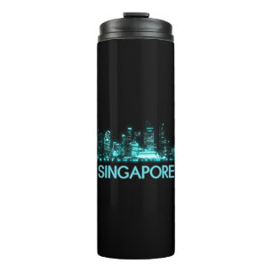 Singapore Skyline Thermal Tumbler
