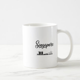 Singapore Skyline Travel Vacation Outfits Coffee Mug