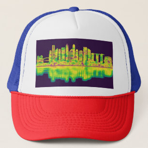 Singapore Skyline Trucker Hat