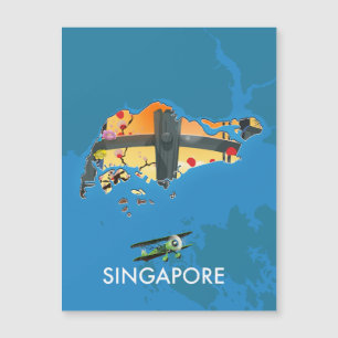 Singapore travel map