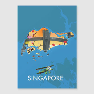 Singapore travel map