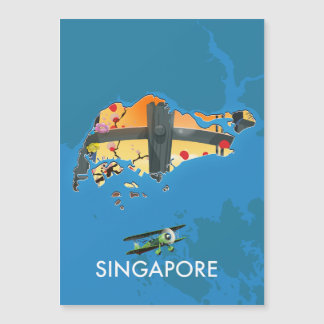 Singapore travel map