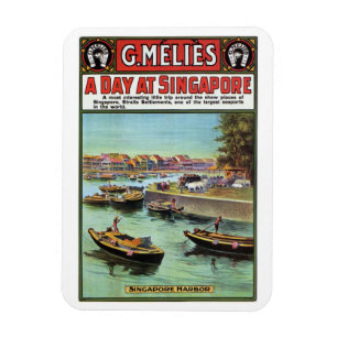 Singapore Vintage trip Magnet