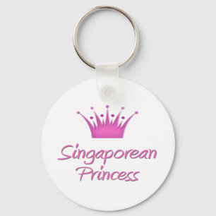 Singaporean Princess Key Ring