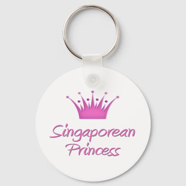 Singaporean Princess Key Ring (Front)