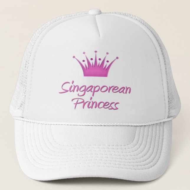 Singaporean Princess Trucker Hat (Front)