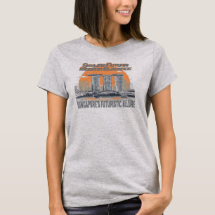 Singapore's Futuristic Allure. Asia T-Shirt