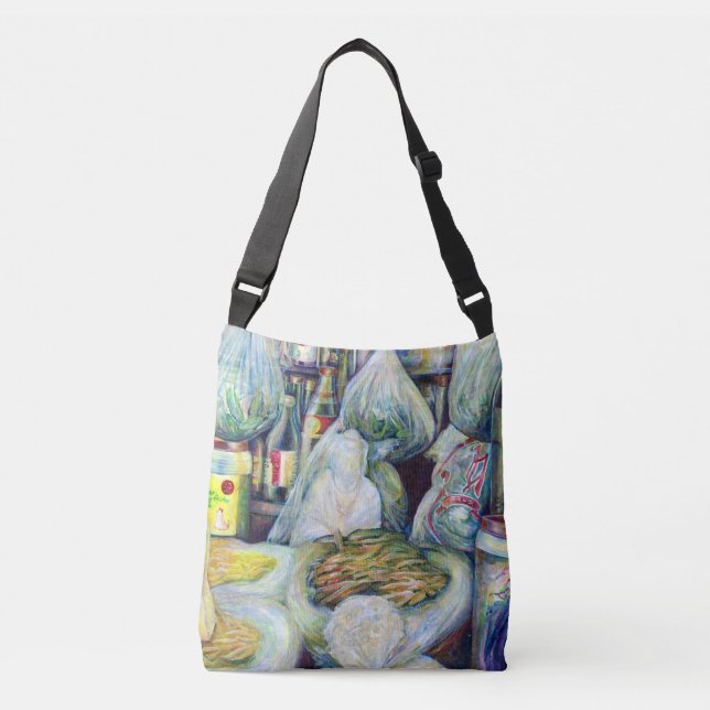 Singapore's Sundried Flavours Crossbody Bag (Front)