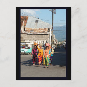 Singaraja Bali Indonesia Postcard