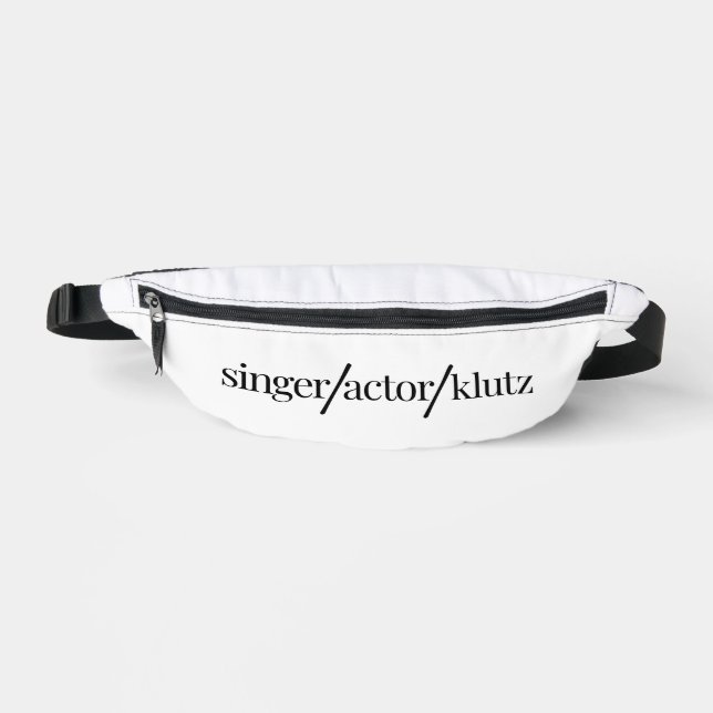 Singer Actor Klutz Bum Bags (Front)