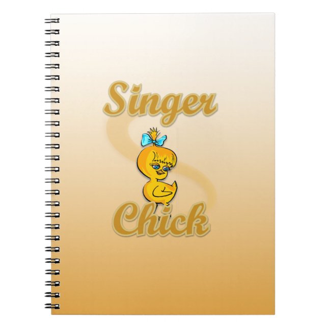 Singer Chick Notebook (Front)