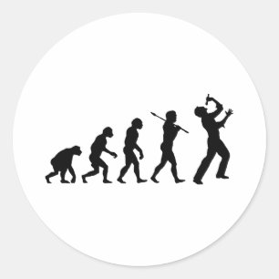Singer Classic Round Sticker