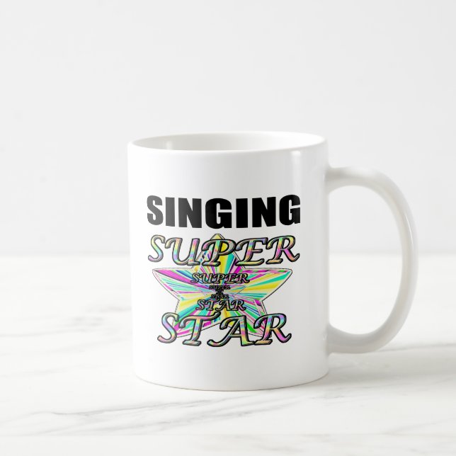singer coffee mug (Right)
