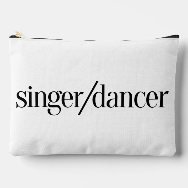 Singer Dancer Accessory Pouch (Front)