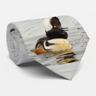 Singer in the Making: Hooded Merganser Tie