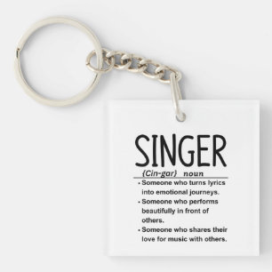 Singer Key Ring
