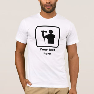 Singer Logo -- Customisable T-Shirt