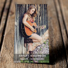 Singer Musician Modern Black