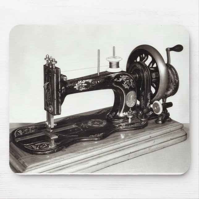 Singer 'New Family' sewing machine, 1865 Mouse Mat (Front)