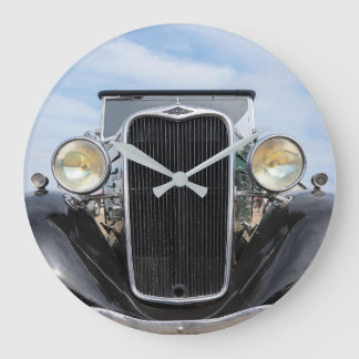 Singer Nine, Vintage British Automobile, 1934 Large Clock