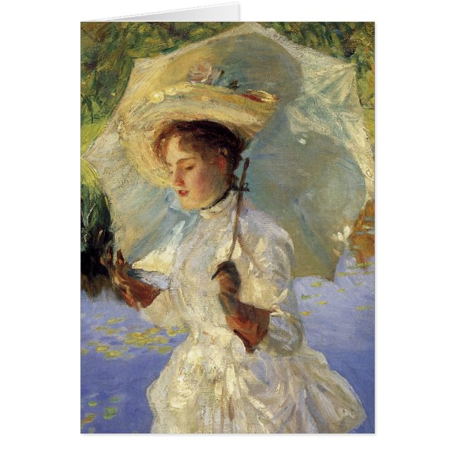 Singer Sargent Morning Walk (detail) CC0437 (Front)