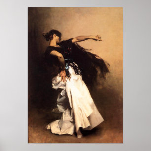 Singer Sargent Spanish Dancer Poster