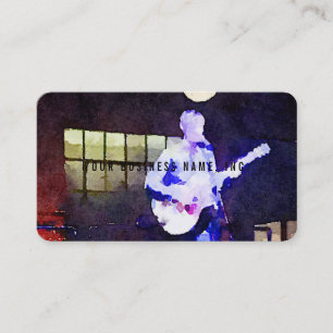 Singer Songwriter Business Card