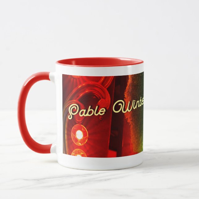 Singer-Songwriter "Sable Winters" Carousel Mug (Left)