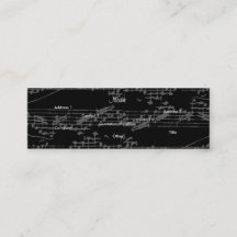 Singer Vintage Grey Notes Profile Card