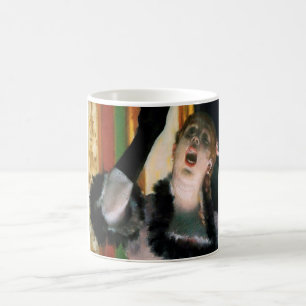Singer with a Glove, Edgar Degas Coffee Mug