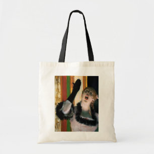 Singer with a Glove, Edgar Degas Tote Bag