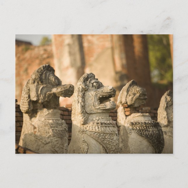 Singhat Wat Thammikarat Postcard (Front)