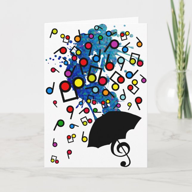 Singin' in the Rain Card (Front)